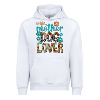 White wife mother dog lover with paws Urban Hoodie - texasbilliewilder