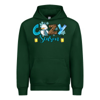 Forest Green cozy season winter Urban Hoodie - RanaPortraitStore