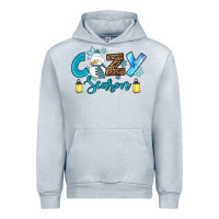 Heather Grey cozy season winter Urban Hoodie - RanaPortraitStore