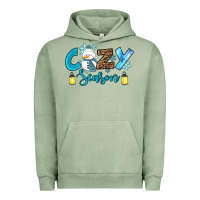 Pigment Oil Green cozy season winter Urban Hoodie - RanaPortraitStore