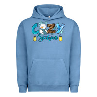 Pigment Pebble Blue cozy season winter Urban Hoodie - RanaPortraitStore