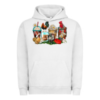 Pigment Lunar Rock rooster coffee cups Urban Hoodie - Zillion Design Studio