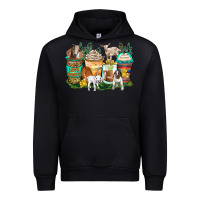 Black goats coffee cups Urban Hoodie - Zillion Design Studio