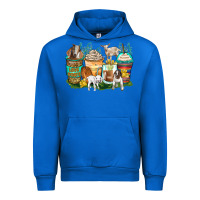 Cobalt goats coffee cups Urban Hoodie - Zillion Design Studio