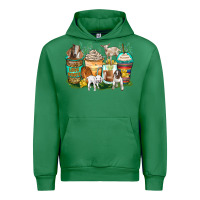 Emerald goats coffee cups Urban Hoodie - Zillion Design Studio