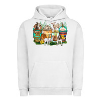 Pigment Lunar Rock goats coffee cups Urban Hoodie - Zillion Design Studio
