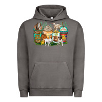 Pigment Tornado goats coffee cups Urban Hoodie - Zillion Design Studio
