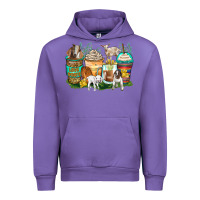 Tulip goats coffee cups Urban Hoodie - Zillion Design Studio