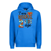 True Royal i was normal two kids ago Premium Hoodie - texasbilliewilder