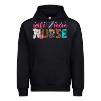 Black wife mom nurse Urban Hoodie - texasbilliewilder