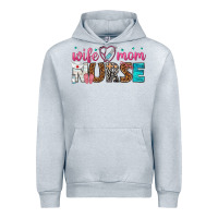 Heather Grey wife mom nurse Urban Hoodie - texasbilliewilder
