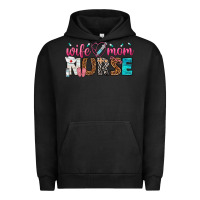 Pigment Black wife mom nurse Urban Hoodie - texasbilliewilder