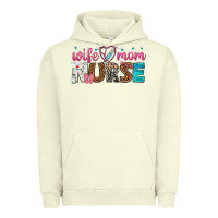 Pigment Pistachio wife mom nurse Urban Hoodie - texasbilliewilder
