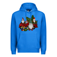 True Royal christmas gnomes with truck Premium Hoodie - RanaPortraitStore