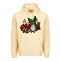 Pina Colada christmas gnomes with truck Premium Hoodie - RanaPortraitStore