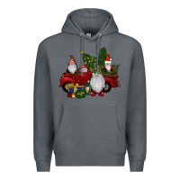 Rock christmas gnomes with truck Premium Hoodie - RanaPortraitStore