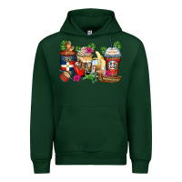 Forest Green dominican republic coffee cups Urban Hoodie - Zillion Design Studio