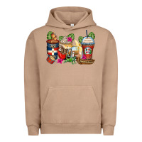Pigment Burro dominican republic coffee cups Urban Hoodie - Zillion Design Studio