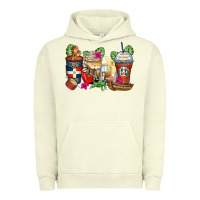 Pigment Pistachio dominican republic coffee cups Urban Hoodie - Zillion Design Studio