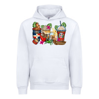 White dominican republic coffee cups Urban Hoodie - Zillion Design Studio
