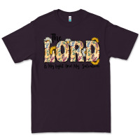 Plum the lord is my light and my salvation Premium Tee - CowhideDigitalArt