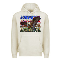 Oatmeal Heather america america america america Premium Hoodie - Zillion Design Studio