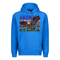 True Royal america america america america Premium Hoodie - Zillion Design Studio
