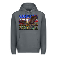 Rock america america america america Premium Hoodie - Zillion Design Studio
