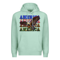 Seafoam america america america america Premium Hoodie - Zillion Design Studio