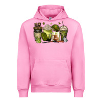 Fuchsia Pink army coffee cups Urban Hoodie - Zillion Design Studio