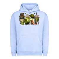 Pigment Grape Ice army coffee cups Urban Hoodie - Zillion Design Studio