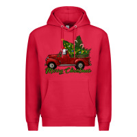 Cardinal merry christmas baby sheep trees with truck Premium Hoodie - RanaPortraitStore