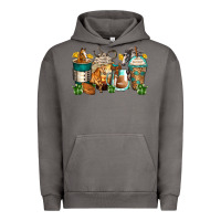 Pigment Tornado horses coffee cups Urban Hoodie - Zillion Design Studio