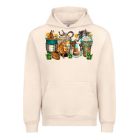 Sandshell horses coffee cups Urban Hoodie - Zillion Design Studio