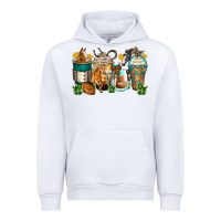 White horses coffee cups Urban Hoodie - Zillion Design Studio