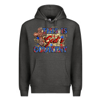 Charcoal Heather this is god's country Premium Hoodie - Zillion Design Studio
