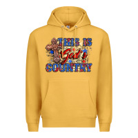 Mustard this is god's country Premium Hoodie - Zillion Design Studio