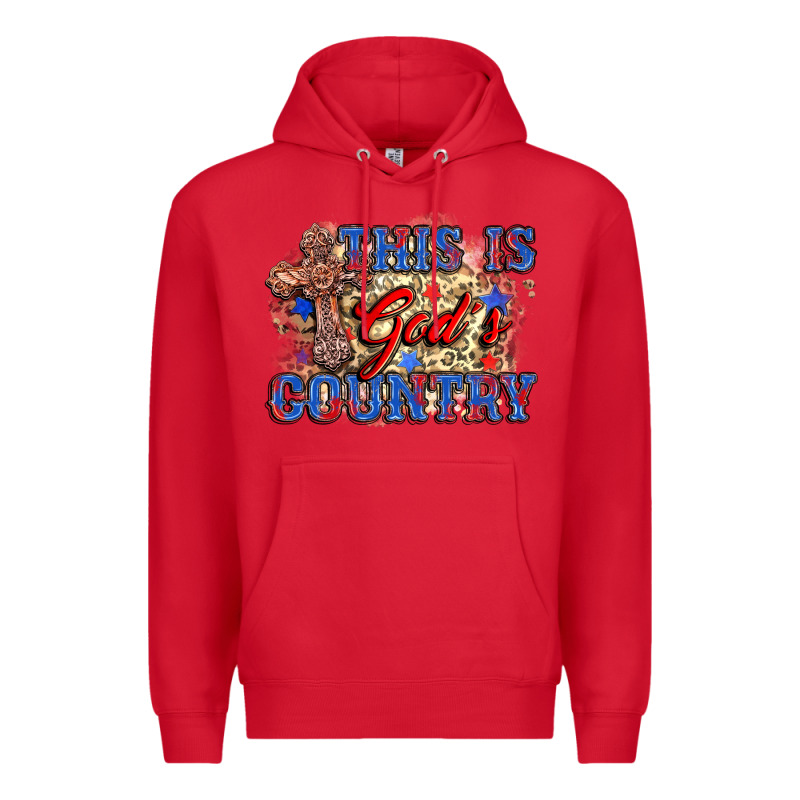 This Is God's Country Premium Hoodie by Zillion Design Studio | Teevron