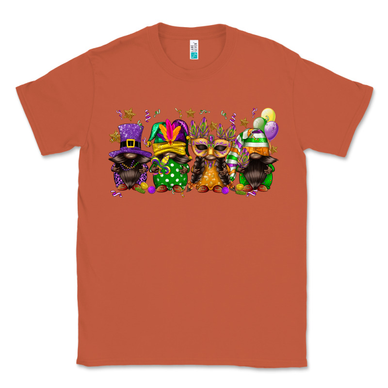 Mardi Gras Afro Gnomies Classic Tee by FaDigitalArtStudio | Teevron