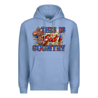 Colony Blue this is god's country Premium Hoodie - Zillion Design Studio