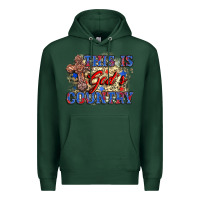 Sports Green this is god's country Premium Hoodie - Zillion Design Studio