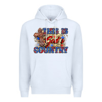 White this is god's country Premium Hoodie - Zillion Design Studio