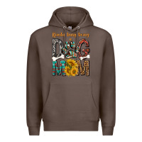 Coffee kinda busy being a dog mom Premium Hoodie - texasbilliewilder