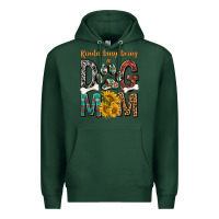 Sports Green kinda busy being a dog mom Premium Hoodie - texasbilliewilder