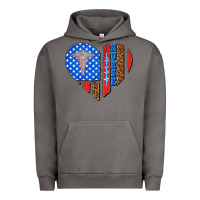 Pigment Tornado 4th of july nurse heart flag Urban Hoodie - texasbilliewilder