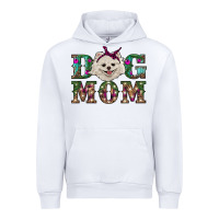 White Christmas dog mom Pomeranian Urban Hoodie - RanaPortraitStore