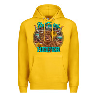 Lemon Highland Heifer Western Premium Hoodie - RanaPortraitStore