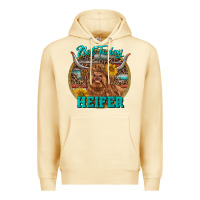 Pina Colada Highland Heifer Western Premium Hoodie - RanaPortraitStore