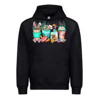 Black easter nurse coffee cups Urban Hoodie - Zillion Design Studio
