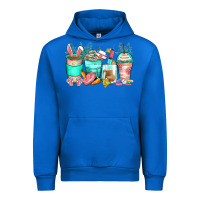 Cobalt easter nurse coffee cups Urban Hoodie - Zillion Design Studio